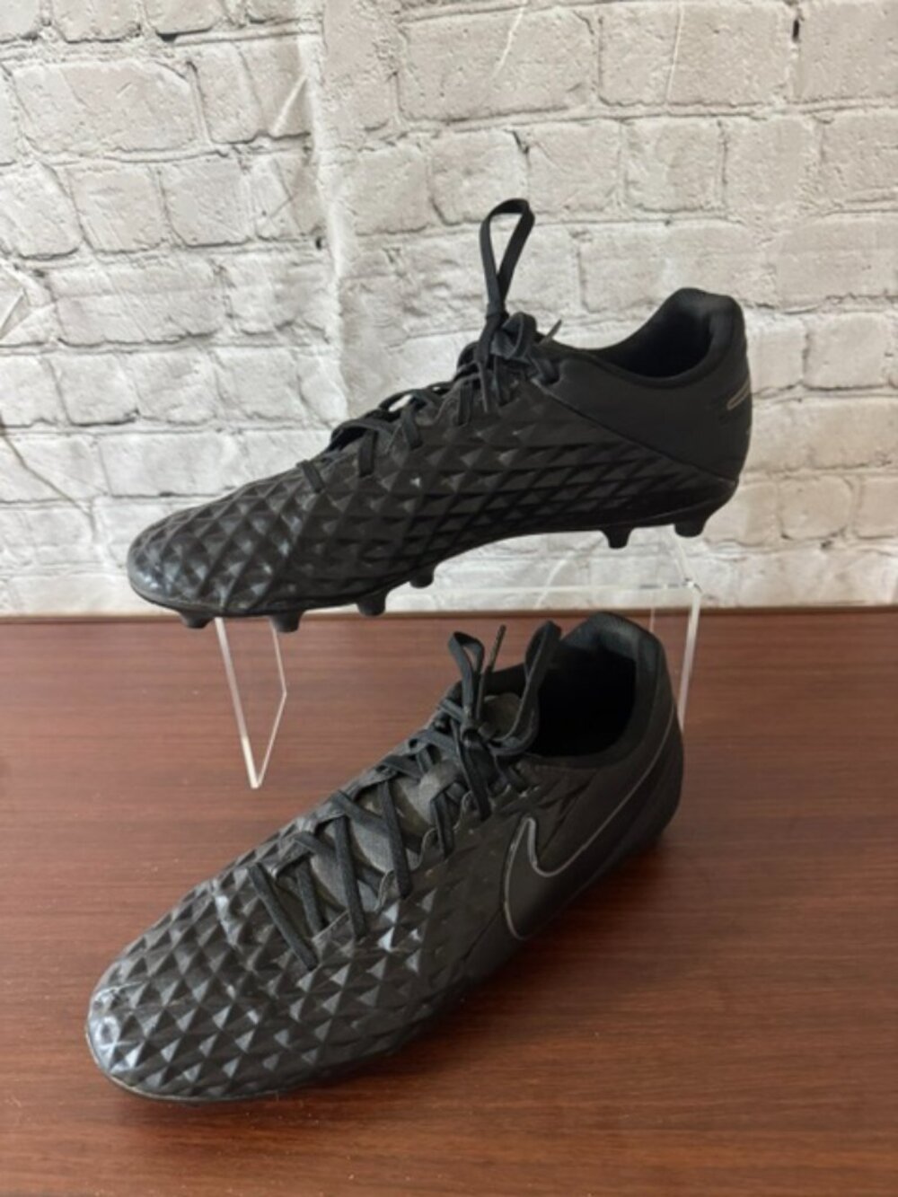 Nike Tiempo Legend 8 Club FG/MG Soccer Cleats Black Men's‎ 11 AT6107-010